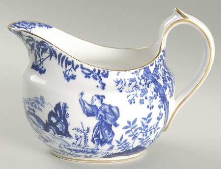 Blue Mikado Creamer