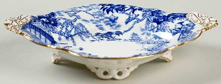 Blue Mikado 1685 Square Basket