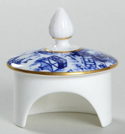 Blue Mikado Lid for Mini Coffee Pot