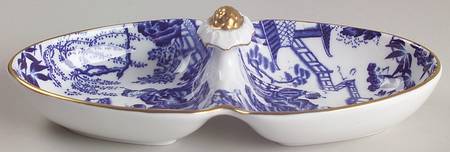 Blue Mikado 2-Part Handled Relish