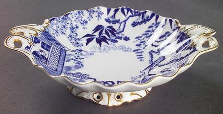 Blue Mikado Medium Oval Duchess Sweet
