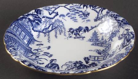 Blue Mikado Coupe Cereal Bowl
