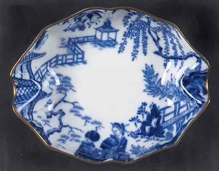 Blue Mikado 3" Ashtray