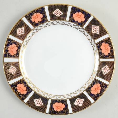 Border Imari Salad Plate
