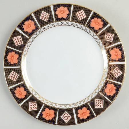 Border Imari Luncheon Plate