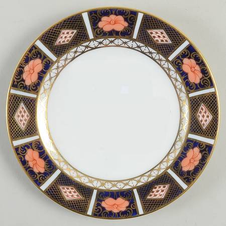 Border Imari Bread & Butter Plate by Royal Crown Derby