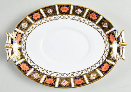 Border Imari Relish/Gravy Underplate
