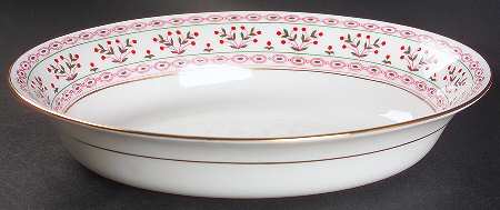 Brittany 10" Oval Vegetable Bowl