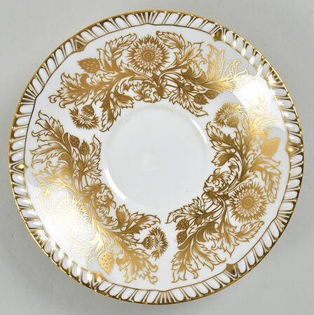 Brocade Saucer for Cream Soup Bowl