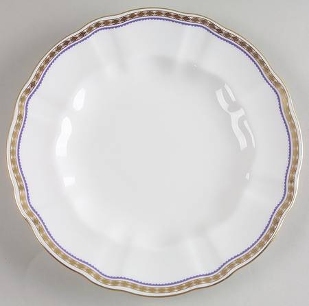 Carlton Blue Salad Plate