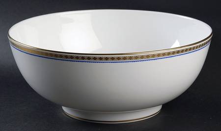 Carlton Blue 9" Salad Serving Bowl