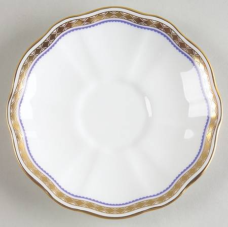 Carlton Blue Saucer for Demitasse Cup