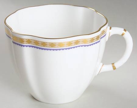 Carlton Blue Flat Cup