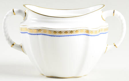 Carlton Blue Sugar Bowl No Lid