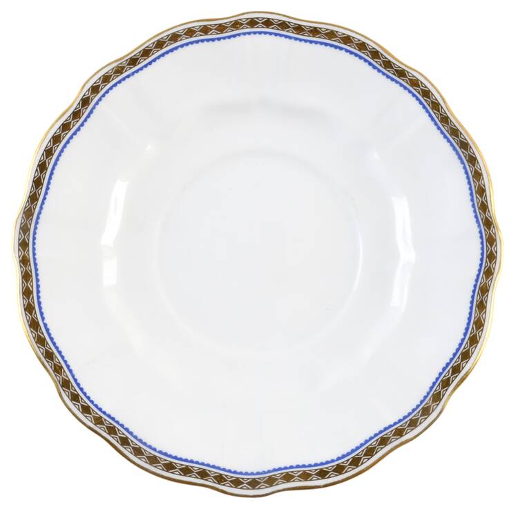 Carlton Blue Underplate for Gravy Boat