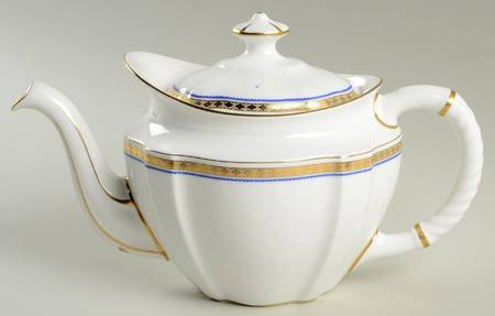 Carlton Blue Small Teapot & Lid
