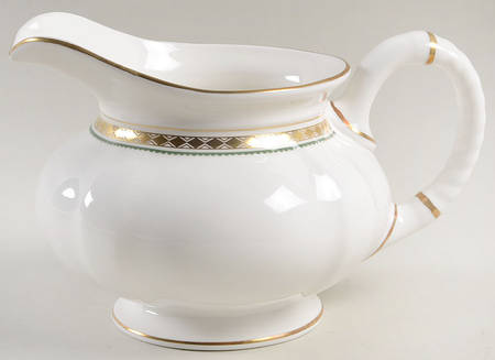 Carlton Green Gravy Boat