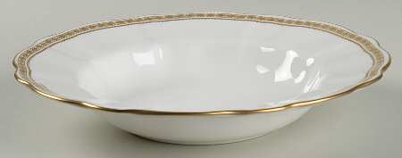 Carlton Gold Rim Soup Bowl