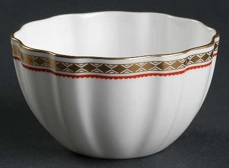 Carlton Red Open Sugar Bowl