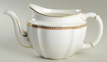 Carlton Red Teapot No Lid