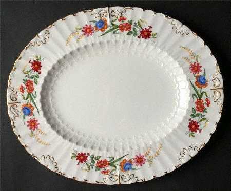 Chatsworth 13" Oval Serving Platter