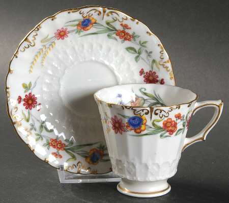 Chatsworth Footed Demitasse Cup & Saucer Set