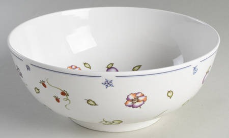 Chatsworth (Scalloped, Fruit) 9" Salad Serving Bowl