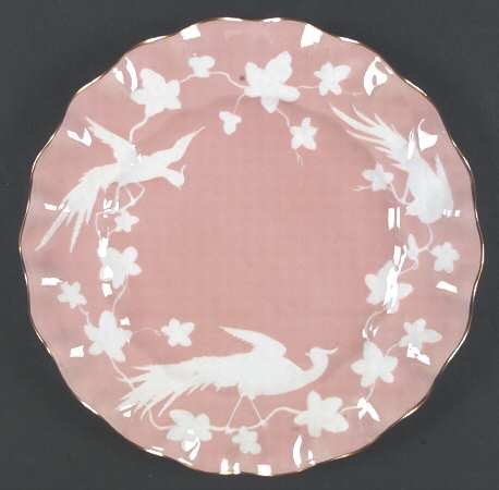 Chinese Birds Salmon by Royal Crown Derby