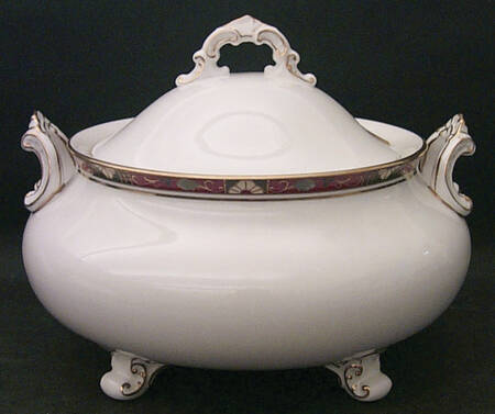 Cloisonne Tureen &  Lid