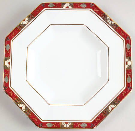 Cloisonne Octagonal Luncheon Plate