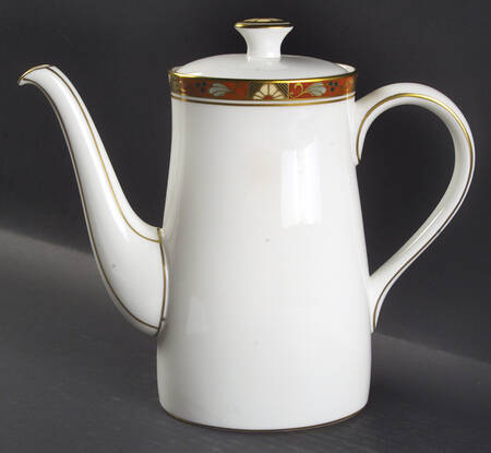 Cloisonne Coffee Pot & Lid