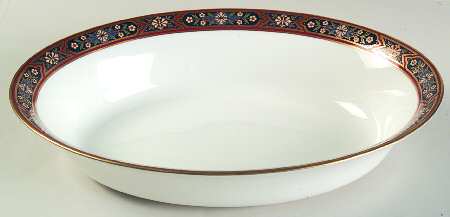 Dauphin 10" Oval Vegetable Bowl