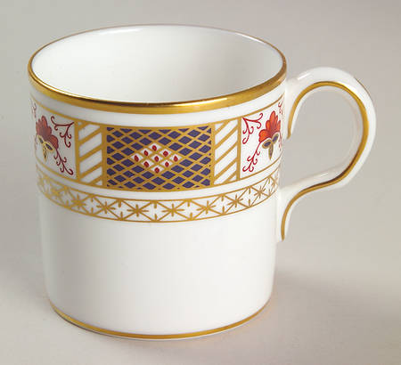 Derby Border Flat Demitasse Cup