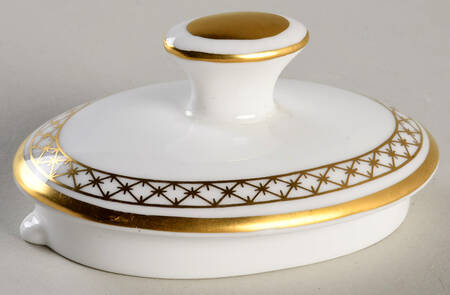 Derby Border Lid for Coffee Pot