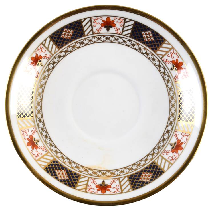 Derby Border Saucer for Cream Soup Bowl