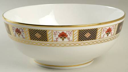 Derby Border 9" Salad Serving Bowl