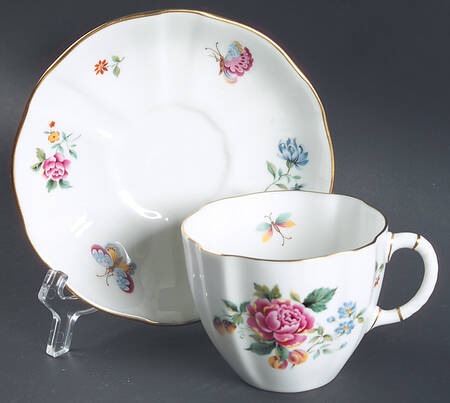 Derby Days (Surrey Shape) Flat Cup & Saucer Set