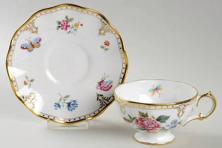 Derby Days (Royal Shape) Footed Cup & Saucer Set