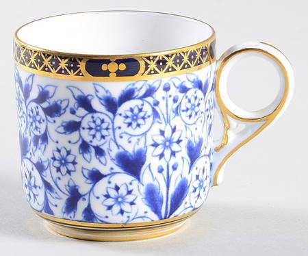 Derby Lily Flat Demitasse Cup