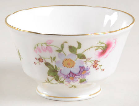 Derby Posies Footed Open Sugar Bowl