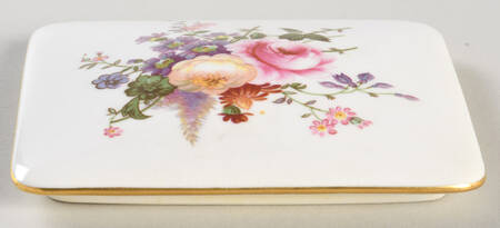 Derby Posies Lid for 4" Square Box