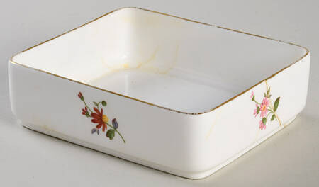 Derby Posies 4" Square Box No Lid by Royal Crown Derby