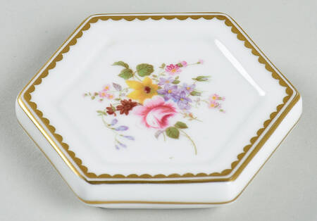 Derby Posies Lid for Trinket Box