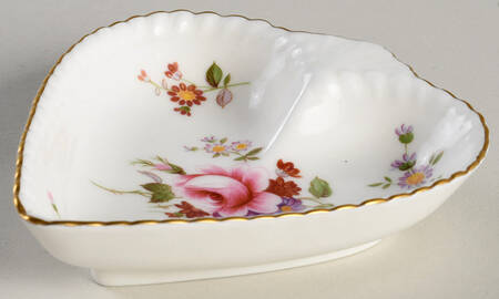Derby Posies Spade Shaped Tray by Royal Crown Derby