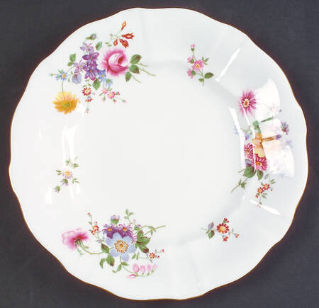 Derby Posies Dessert/Pie Plate