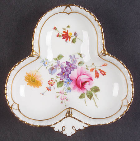 Derby Posies Club Shaped Tray