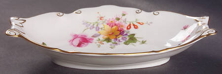 Derby Posies Silver Tray