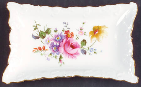 Derby Posies Rectangular Sweet Meat Dish