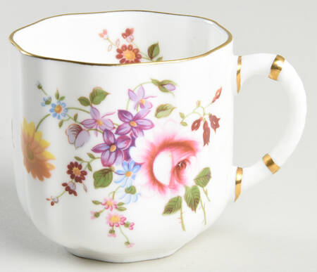 Derby Posies Flat Demitasse Cup