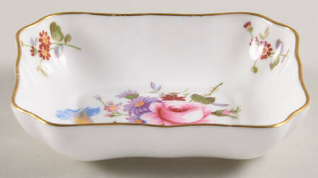 Derby Posies 3" Rectangular Nut Dish